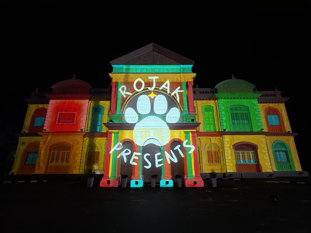 The Melting Pot projection-mapping story